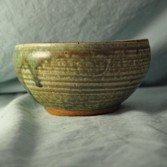 26 oz green 2018 empty bowls project artisan clay bowl (w1339) - Picture 4 of 9